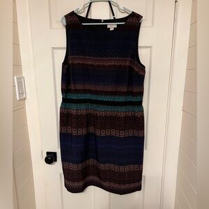 Loft dress XL stretch waist